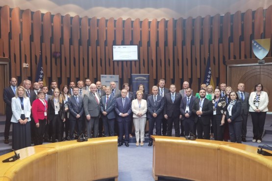 The Annual Meeting of the Representatives of the Committees for Defence and Security of the Parliaments of Southeast Europe concluded at the Parliamentary Assembly of Bosnia and Herzegovina